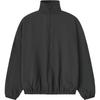 Nylon Half Zip Track Jacket Iron Grey Men Outerwear 202HO258271F