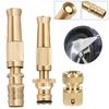 Brass Adjustable Spray Gun Quick Waterstop Connector Car Wash Water Gun Garden Irrigation Spray Nozzle With G1/2 Connector