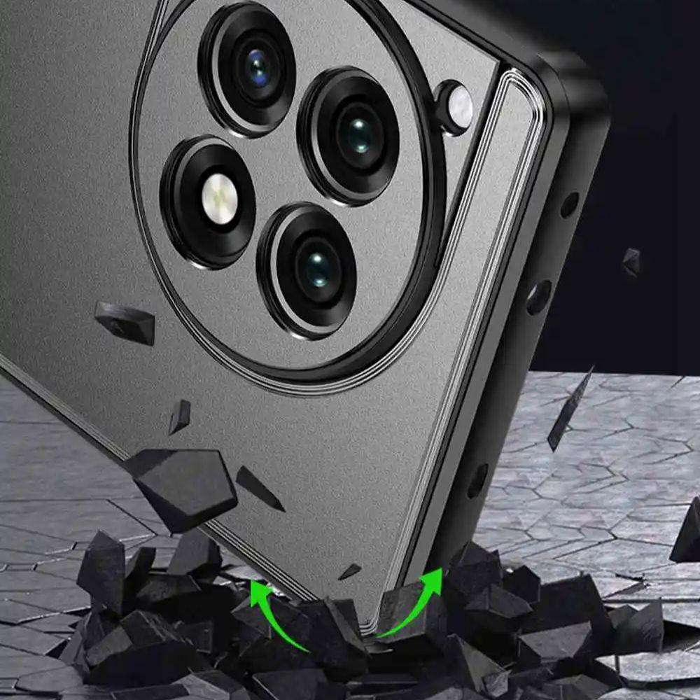 Carcasă din metal mat pentru Oneplus ACE 2 Pro Husă Husă de protecție din silicon antișoc pentru Oneplus Ace 3 3V 2 Pro 2Pro