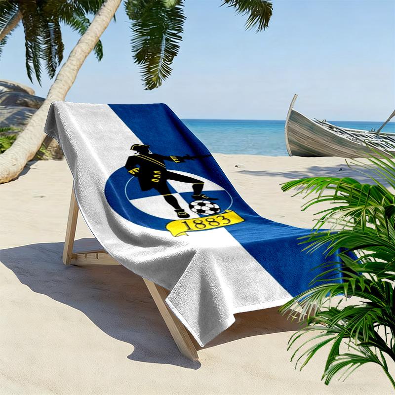 Bristol Rovers FC Druck Strandtuch, Großes Weiches Schnelltrocknendes Handtuch für Strand Camping Schwimmen