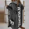 Long Cardigan Hooded Monogram Women's Sweater Knitted Coat