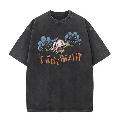 Gewassen Vintage Limp Bizkit Graphic T-shirt voor mannen en vrouwen, hiphop casual, oversized T-shirt met korte mouwen, unisex streetwear #Kleur