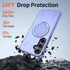 360° Magnetic Bracket Armor Case For Samsung Galaxy A27 A57 A37 A56 A36 A26 A16 A06 A17 A07 A55 A35 A25 A15 For Magsafe Cover