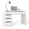 ARTO Desk WHITE 120 CM 5 Drawers Modern Cabinet For Work Home Office