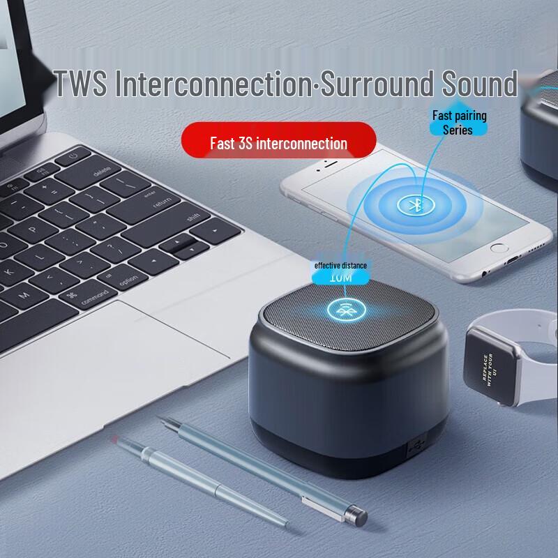 Newsmy BT15 Portable Bluetooth Speaker CN plug (adapter included)