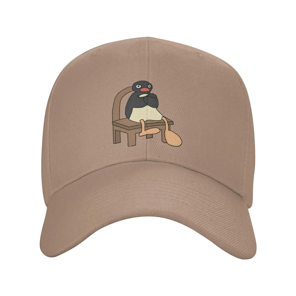 Angry Pingu Caps Leisure Dad Hat For Unisex Adjustable Casual Wear