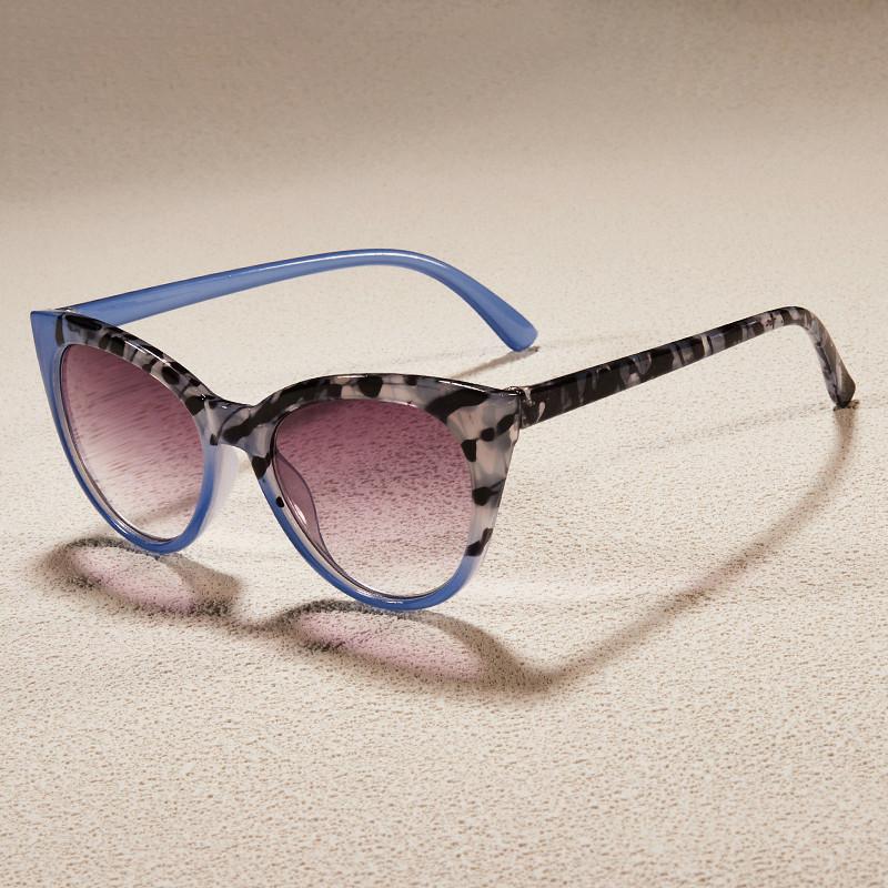 Retro Fashion Cat Eye Presbyopia Glasses Fashion Gradient Reading Glasses UV Resistant Sunglasses 0 To+4.0