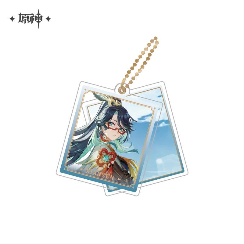 Sunsyea Genshin Impact Official Merch miHoYo Original Theme Series Keychain Vol.3 Alhaitham Kaveh Furina Wanderer Navia