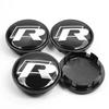 JQTYB1 4pcs 55mm 65mm Car Styling Wheel Center Wheel Hub Cap Modification Accessories Suitable for VW Volkswagen Jetta MK5 Golf Passat