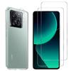 Case for Xiaomi 13T - 13T PRO and Tempered Glass Screen and Camera Phonillico®