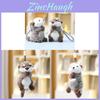 Plush Otter Toy For Kids Girls With Keychain And Bag Charm Gift Idea