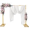 Heavy Duty Backdrop Stand Bracket 10 * 10ft Adjustable Photo Video Studio Backdrop Stand for