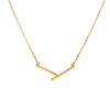V-shaped Pendant Clavicle Chain Frigid Style Necklace Temperament New V-shaped Pendant Clavicle Chain Frigid Style Necklace Frigid Style New Style