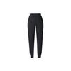 Pantaloni de jogging conici cu talie elastică de culoare pură Bărbați Jos Negru HN8962