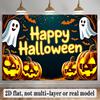 Party Backdrop Halloween Flat Banners Celebrations Wedding Enthusiasts Celebration Photo Booth Front Door Decor