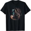Katze in der Galaxie und Weltraum Kätzchen Katzenkopf T-Shirt