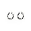 Twist Ring Mini Ear Cuff SILVER