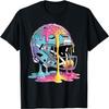 Ice Cream Drip Football Stuff Boys QB RB Lineman WR Drippy T-Shirt