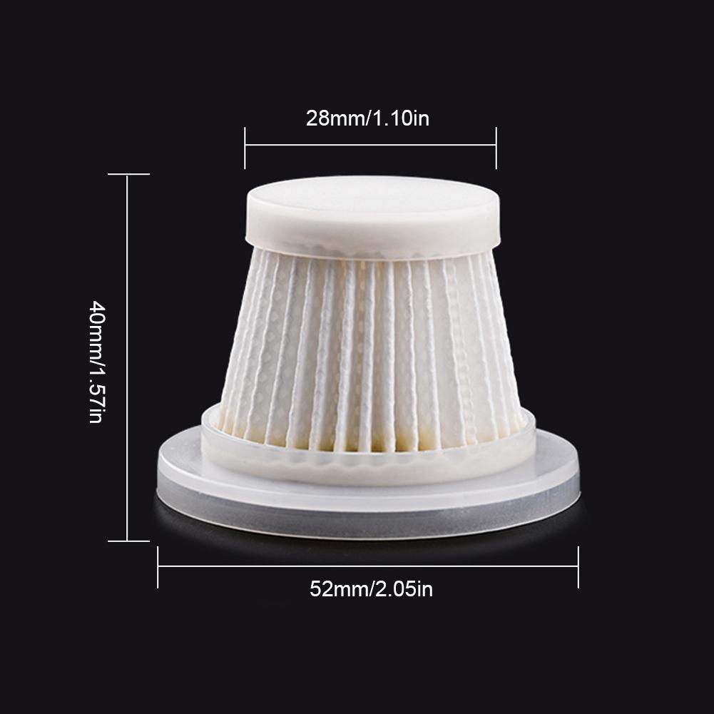 5/10pcs Washable Replacement HEPA Filter Vacuum Cleaner Filter Portable Filter Element Handheld Vacuum Cleaner Accessories