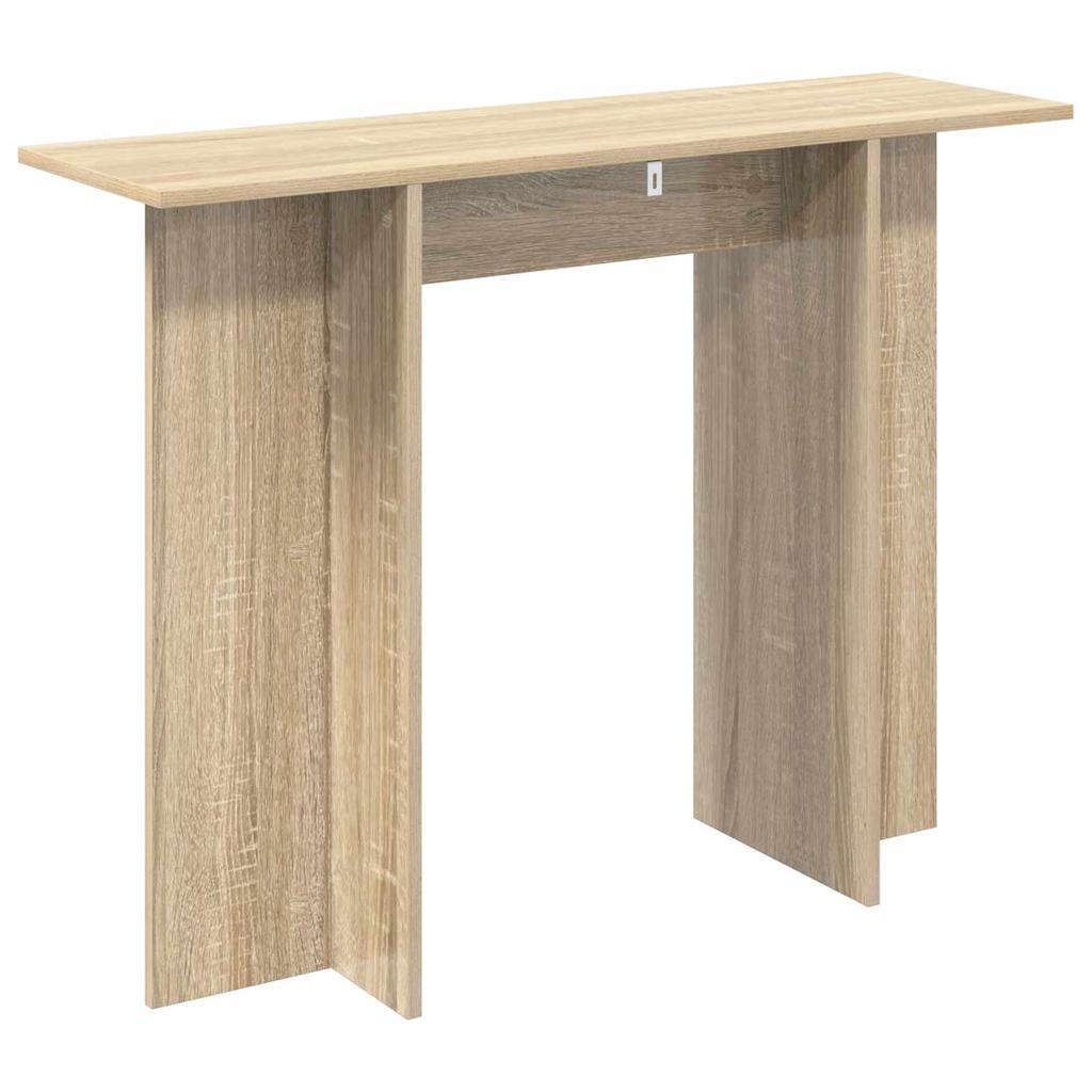 Console Table Sonoma Oak 100 X 30 X 75 Cm Engineered Wood