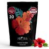 Biologische Hibiscus Theezakjes, Cafeïnevrij Kruidenbloementhee, Warm of Koud te Zetten, Schoonheid Welzijn minder