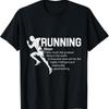 Running Definition Funny Marathon Runner T Shirt - Men's Summer Cotton Graphic Tee