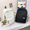Schoolbag Weiyu Pie Backpack Simple Large Capacity Travel Backpack Female Leisure Japanese Junior High School High School Student School Bag