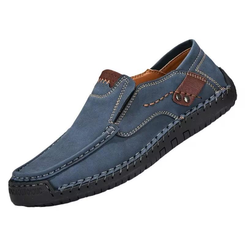 Heren Grote Maat Handgestikte Loafers - Lente/Herfst Collectie