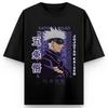 Jujutsu Kaisen Anime Gojo Satoru Printing Cotton T-shirt Men and Women Harajuku Casual Loose Summer Anime Peripheral Clothing