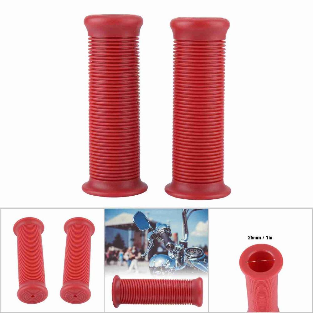 1 Pair 1 Inch 25mm Motorcycle Handlebar Grip Pair Grip Handlebar Motorcycle Replacement