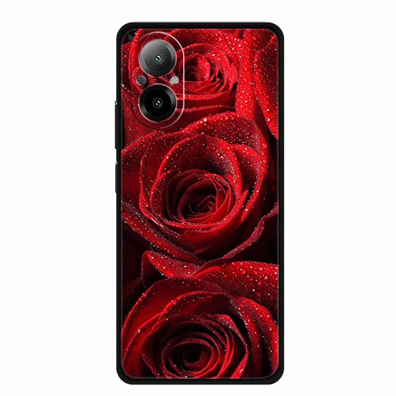 For Realme C67 4G Case Luxury Soft Silicone TPU Phone Cases Back Cover For RealmeC67 C 67 4G RMX3890 Shockproof Love Cute funda