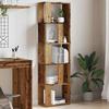 Bookshelf Vintage Wood Look 45 X 24 X 159 Cm Engineered Wood