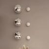 Modern Spherical Electroplating Imitation Metal Mirror Nail Free Wall Decoration Ball Interior Aesthetic Hanging Decoration Home