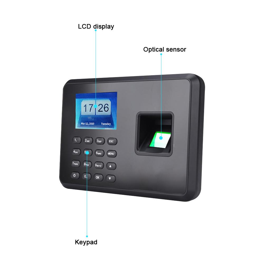 Intelligent Biometric Fingerprint Password Attendance Machine Employee