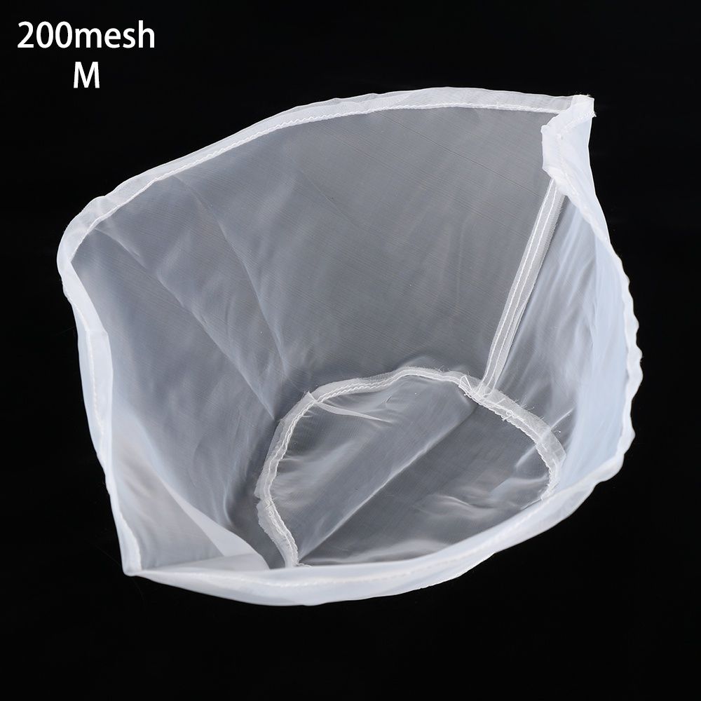 Fine Mesh Wine Strainer Food Colander Bowl Shape Nylon Filter Bag Coffee Filter Nut Milk Bag