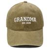 Hot Sale DAD MOM Embroidered Baseball Cap Washed Retro Male and Female Couples Casual Versatile Hat