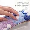 Plush Zipper Toilet Seat Cover - Thickened for All Seasons