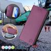 Husă din piele de lux pentru OPPO A56 A16 A55S A54S K10 A96 A76 A36/Reno 12F Reno12 Slot pentru card de blocare RFID Suport magnetic de atracție Husă antișoc