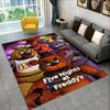 Classic F-FNAF Horror Game Freddy Carpet Rug for Playroom Bedroom Living Room Sofa Home Decor,kid Area Rug Non-slip Floor Mat
