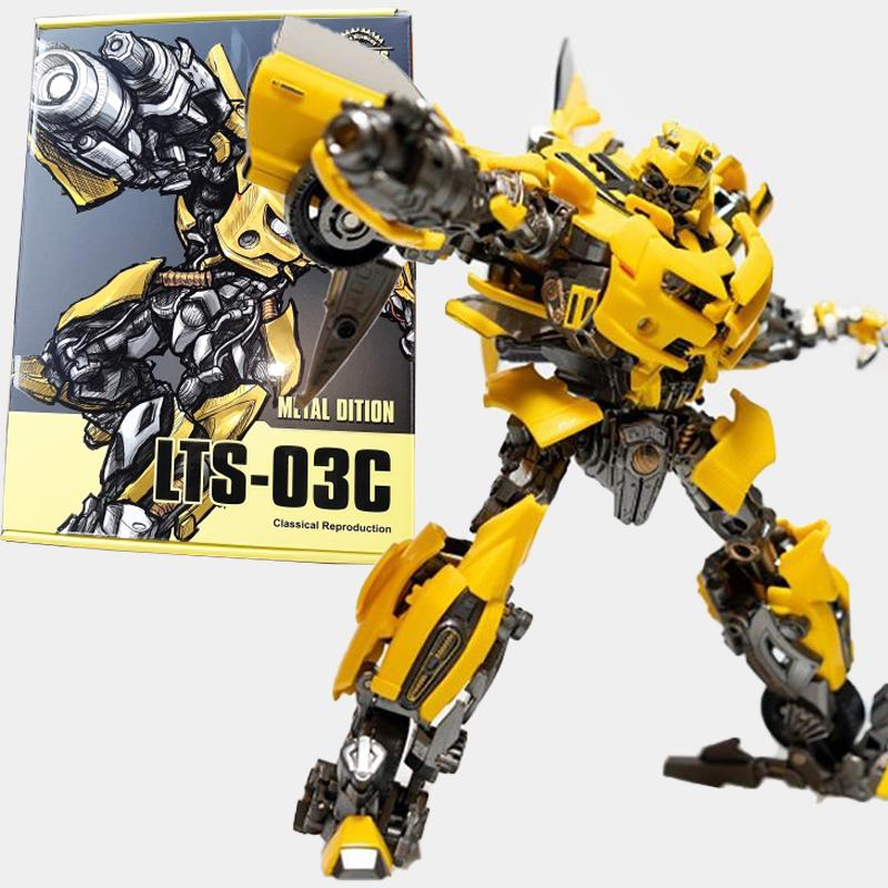 18CM Transformation Toys Hornet Warrior Bumble Autobots Action Figure Model LTS03C Bee Articulated Scale Detailed Movable Poseable Collectible