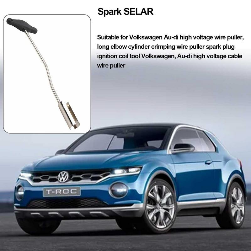 Pullers tennpluggkabeltrekker bilreparasjonsverktøy Tennspoleverktøy Dedikert demonteringsverktøy Pluggkabelnøkkel Trekk Spark