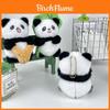 Adorable Plush Panda Keychain Cute Cartoon Animal Pendant Soft Toy With Pp Cotton Filling