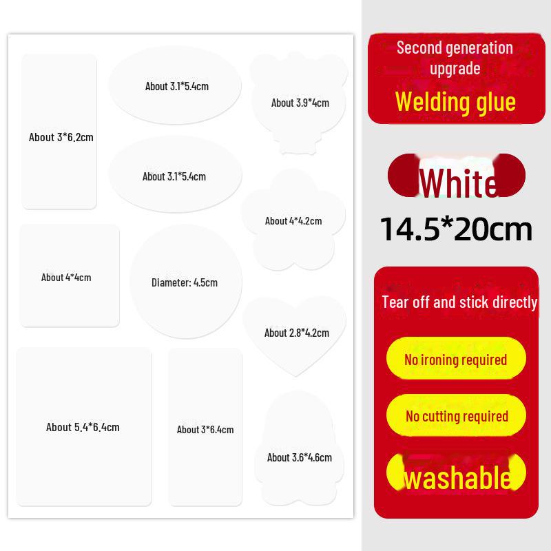 Self-Adhesive Down Jacket Repair and Decorative Patch Stickers