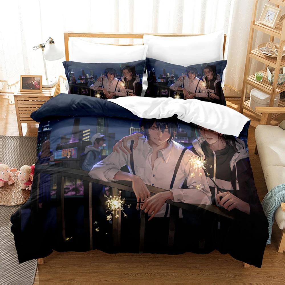 Anime The Outcast Under One Person Bedding Set King Queen Twin Size Duvet Cover Pillowcase for Boys Girls Adults