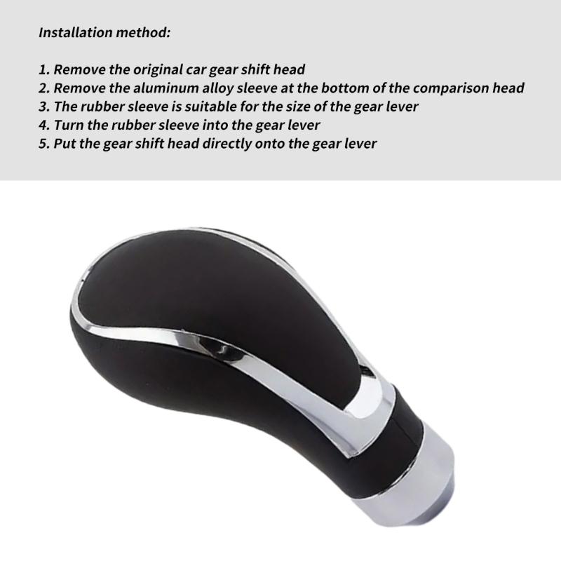Manual Transmission Universally Gear Shifter Knob Car Gear Stick Shifter Extension Long Shifting Lever Handle