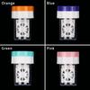 New Portable Plastic Travel Glasses Holder Candy Color Soaking Box Contact Lens Case