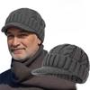 Men's Hats, Short Brimmed Hats, Duckbill Hats, Plush Hats, Thickened Hats, Warm Hats, Woolen Hats, Knitted Hats