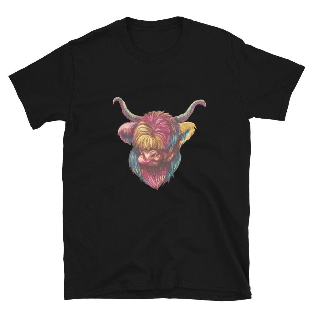 Domestic Yak Tartary Ox Colorful Classic Fit T-Shirt
