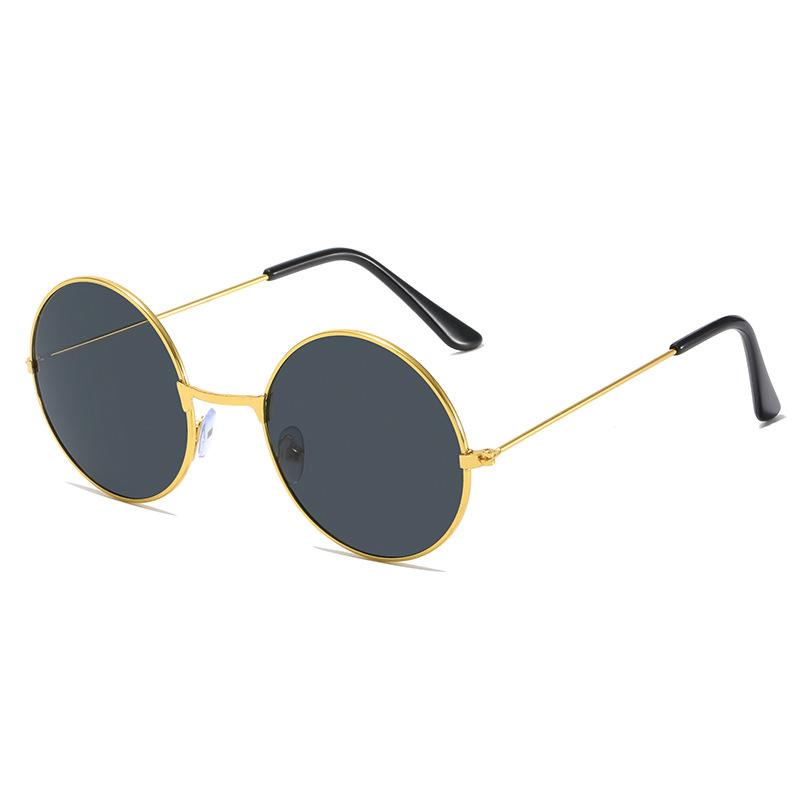 Retro Unisex Univerzálne Okrúhle Okuliare Módne Trendy Slnečné Okuliare Príslušenstvo