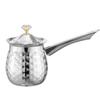 Handcrafted Turkish Coffee Pot Stable Milk Warmer Versatile Coffee Kettle  Milk